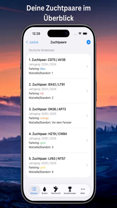 Pigeon Manager screenshot 1