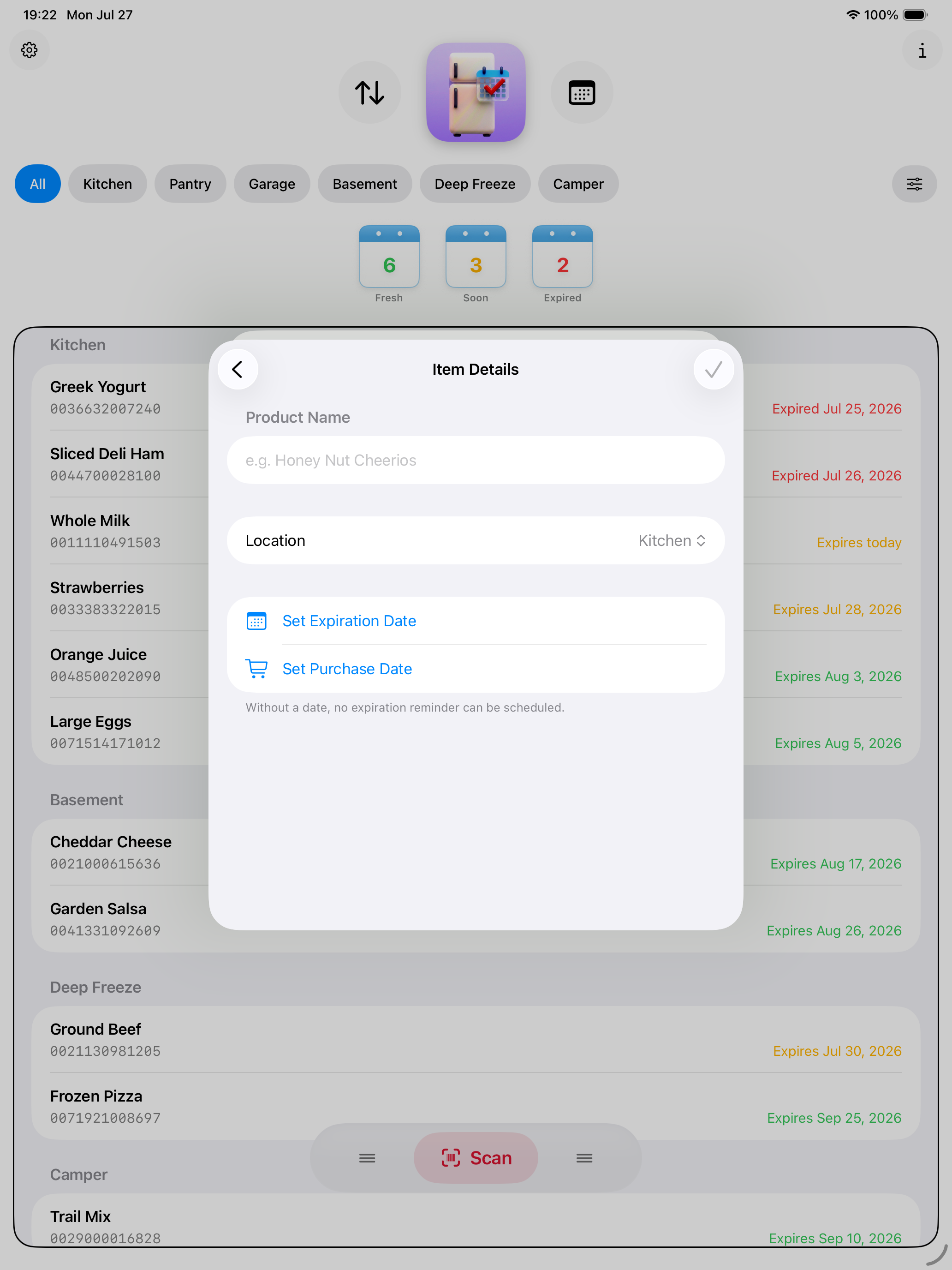 refrigerDATE screenshot 4