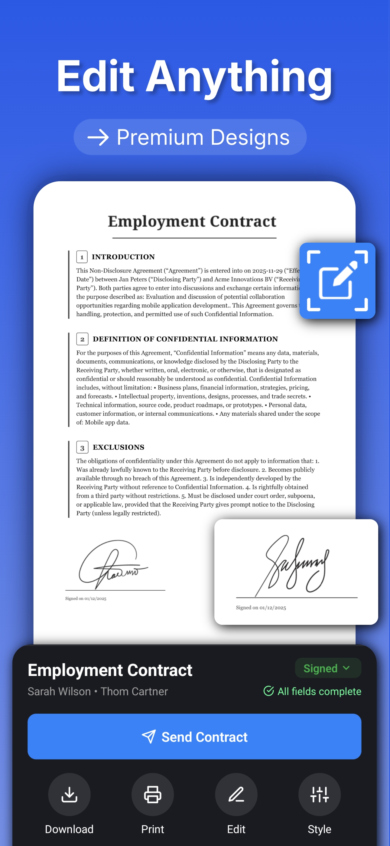 Contract Maker - Legal Docs