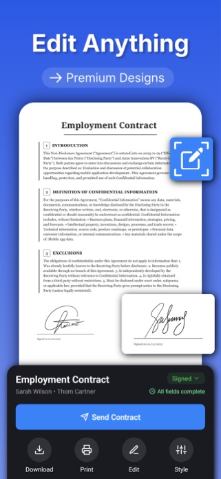 Contract Maker - Legal Docs Screenshot 3 of 7