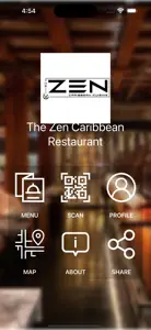 The Zen Caribbean Restaurant screenshot #1 for iPhone