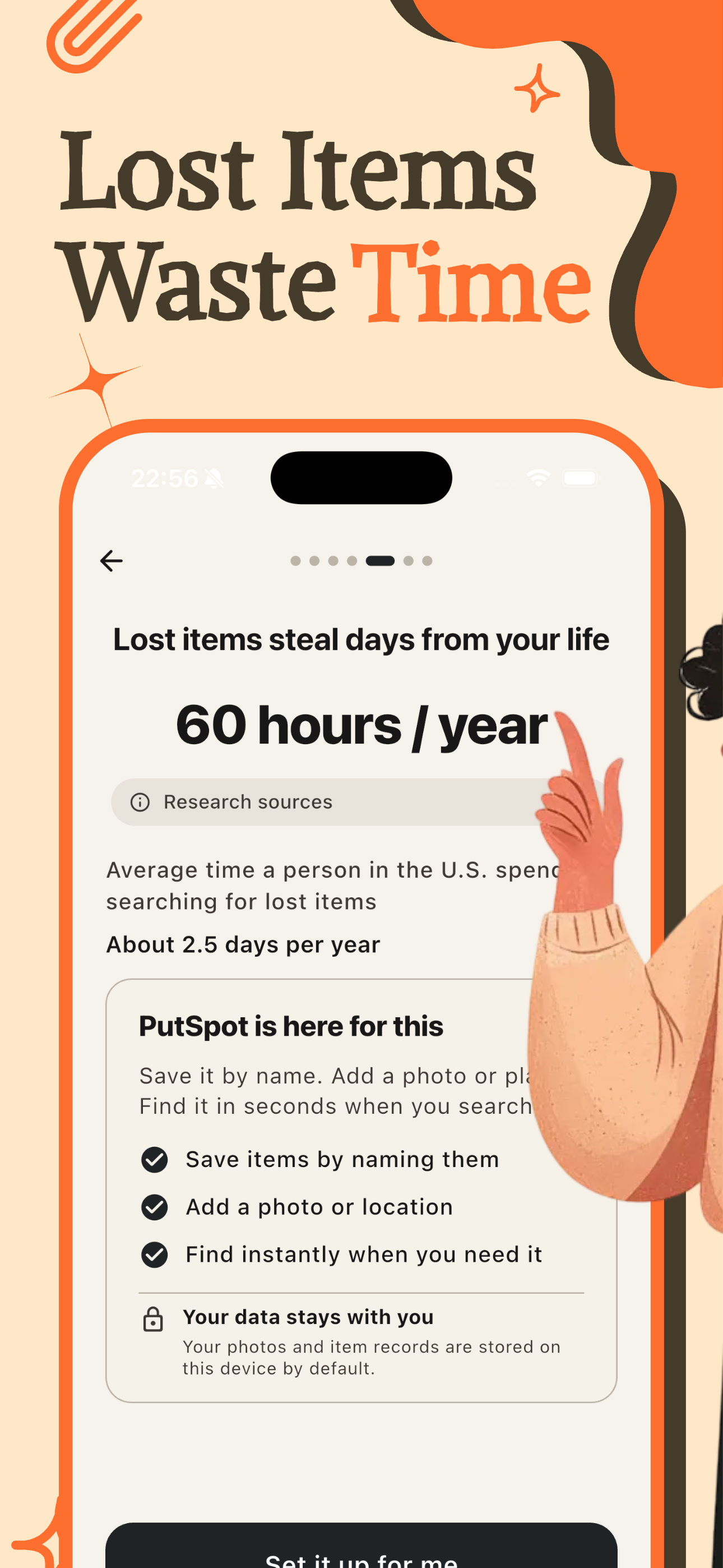 PutSpot: Item Finder