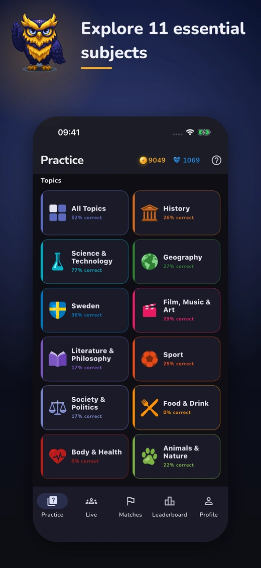 Skarp: General Knowledge Quiz screenshot 3