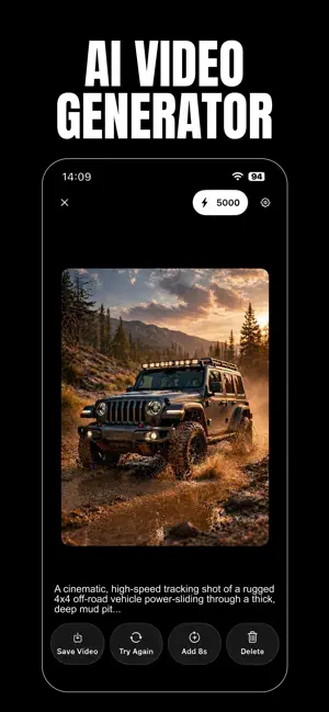Vero 3 – AI Video Generator iPhone screenshot 4