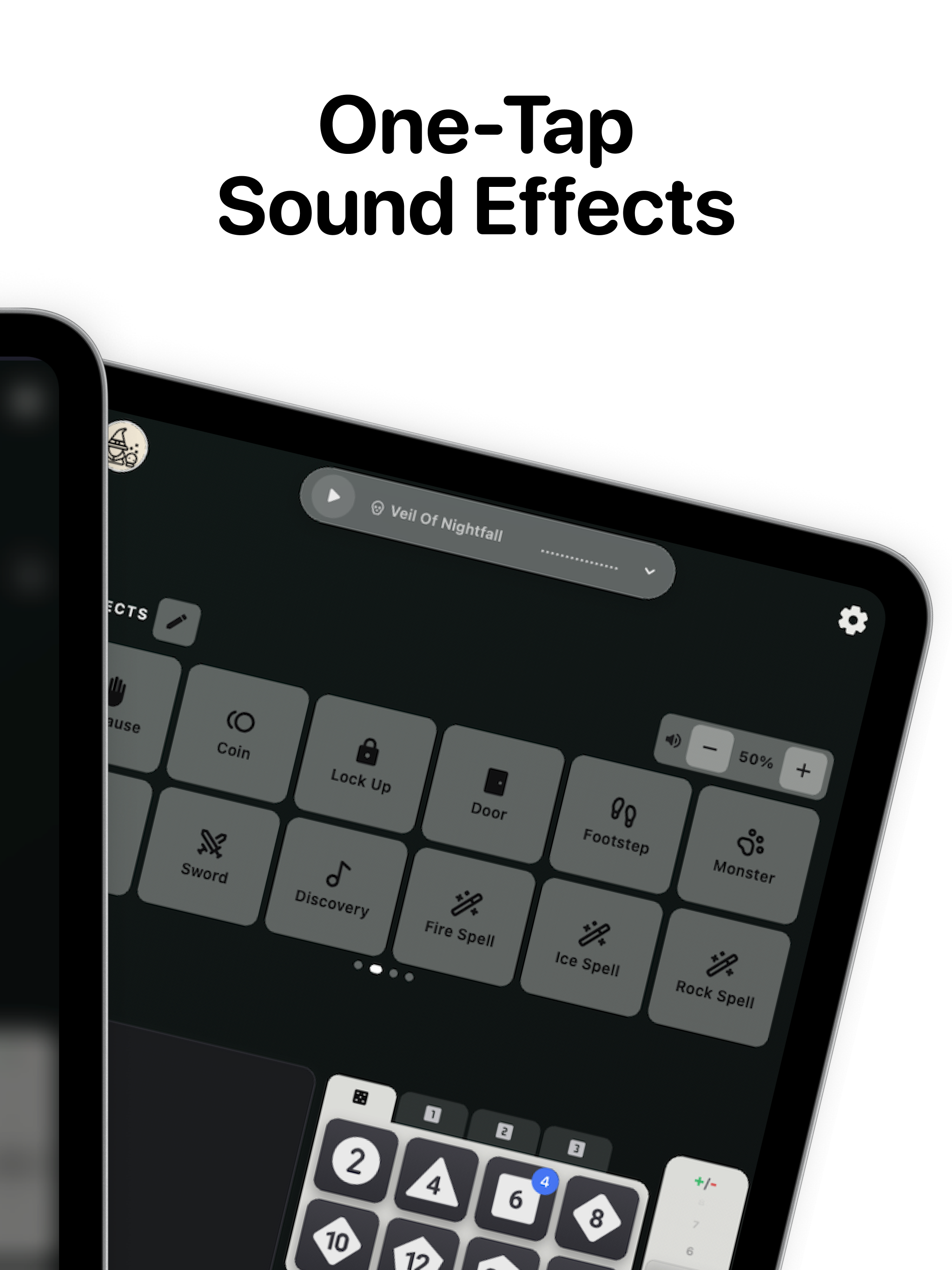 RPG Dice Roller - Dice & Sound screenshot 13