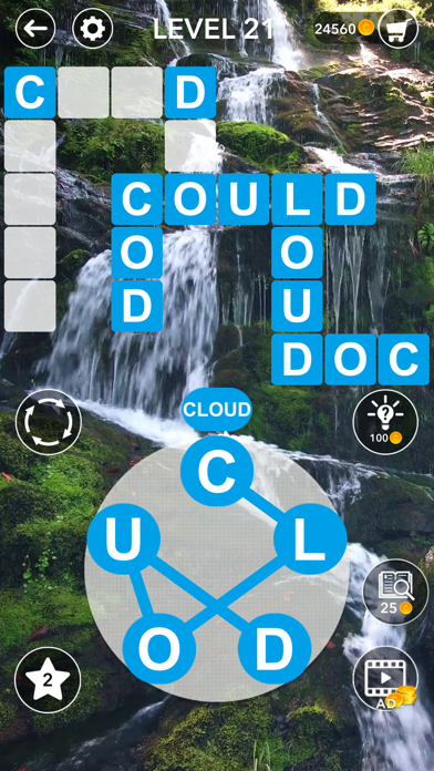Worldscapes Relaxing Crossword Screenshot