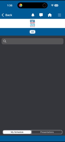 GFOA Annual Conference app screenshot 3