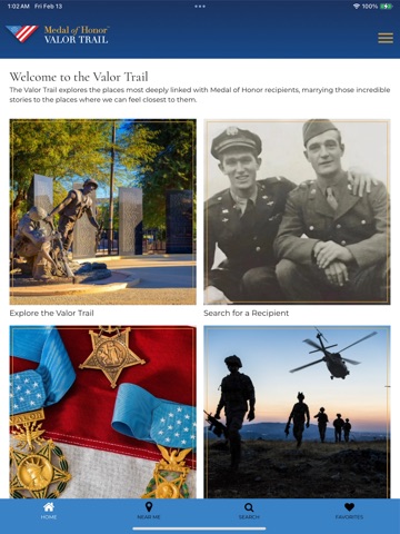 Valor Trail iPad screenshot