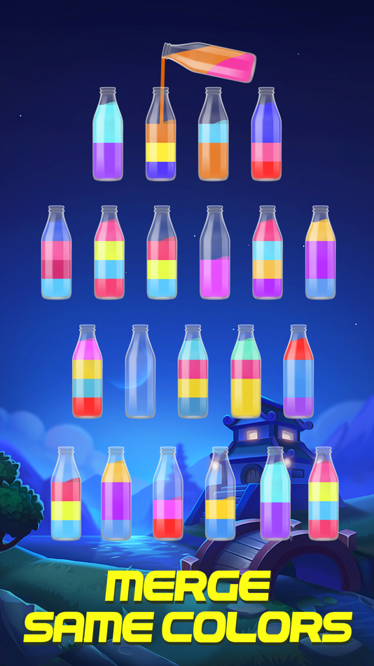 #1. Water Bottle Sort: Color Games (iOS) 由: Paresh Gundaniya