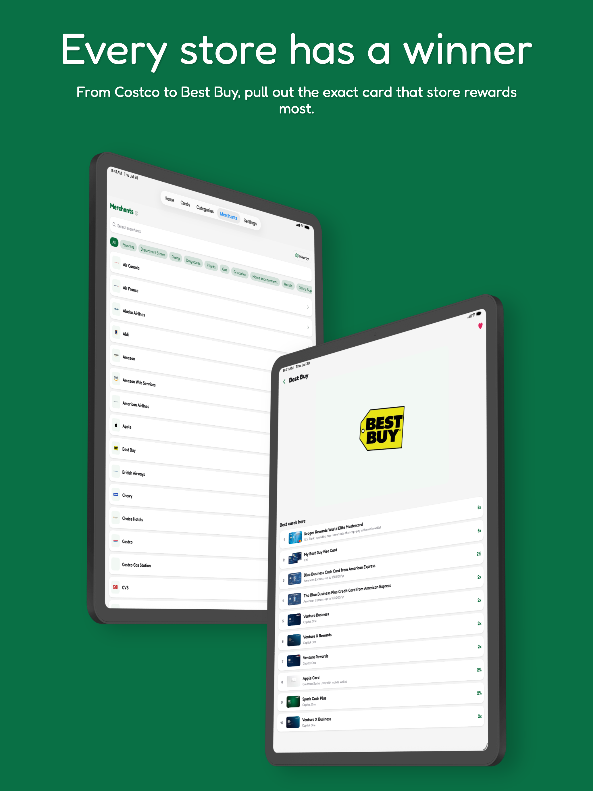 SwipeCaddy: Which Card to Use screenshot 18