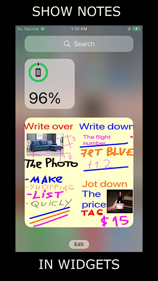 #3. Note Widget + (iOS) 게시자: Yuri Nesh