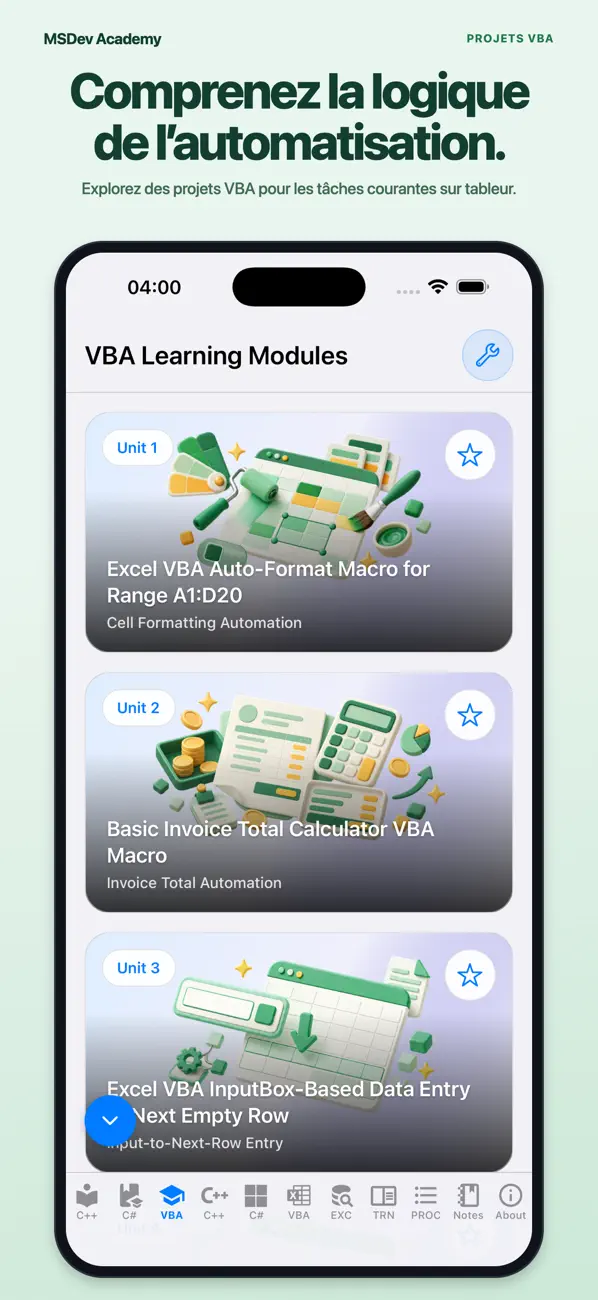 Screenshot #3 pour MSDev Academy