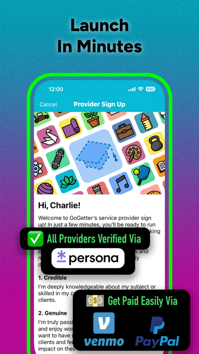 GoGetter iPhone screenshot 5 - Business app