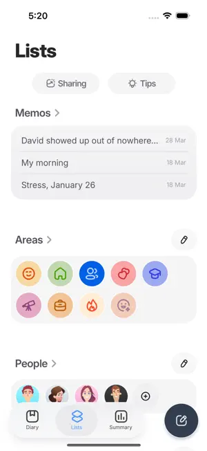 Notece Journal screenshot 2