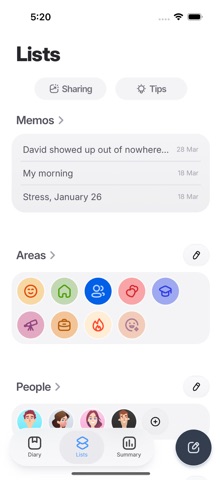 Notece Journal screenshot