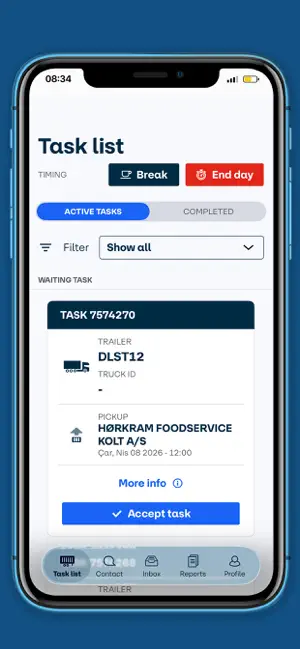 DFDS - Logistics Driver screenshot 1