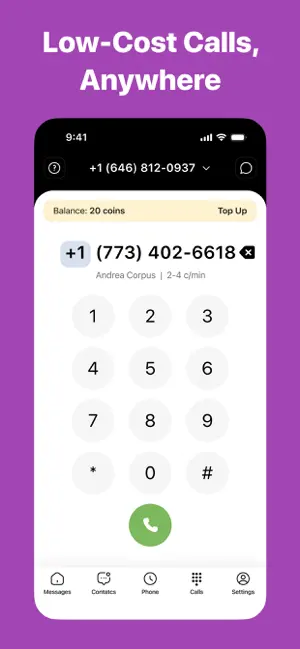 Second Number: 2nd Line Phone screenshot 4