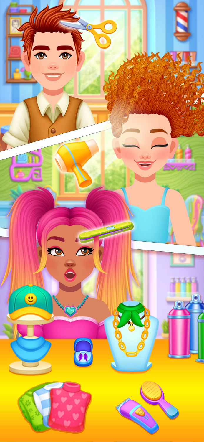 Hair Salon Games For Kids