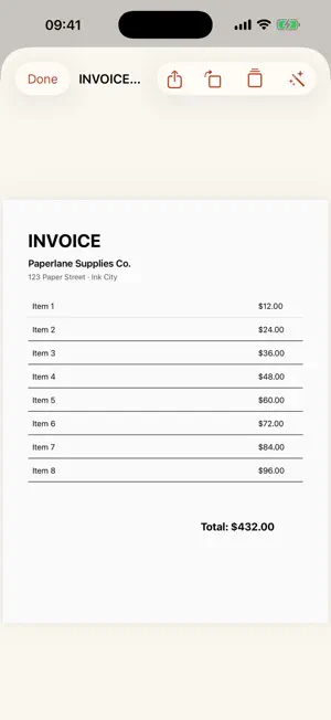 Paperlane: Scan to PDF screenshot 2