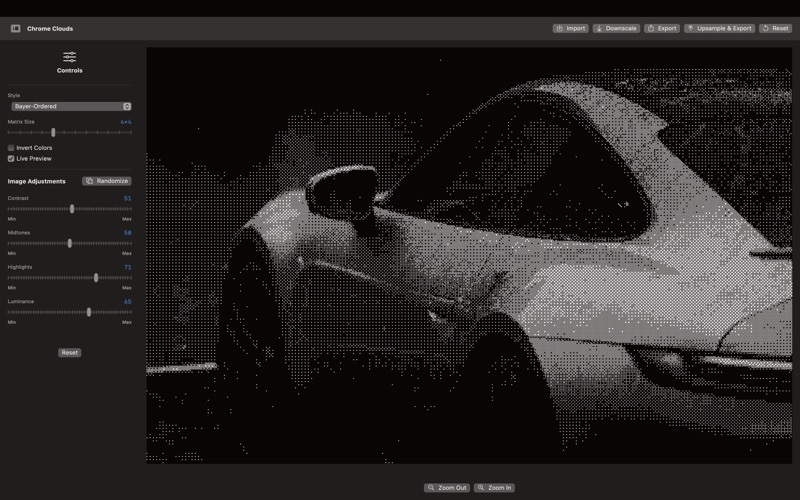 Chrome Clouds app screenshot