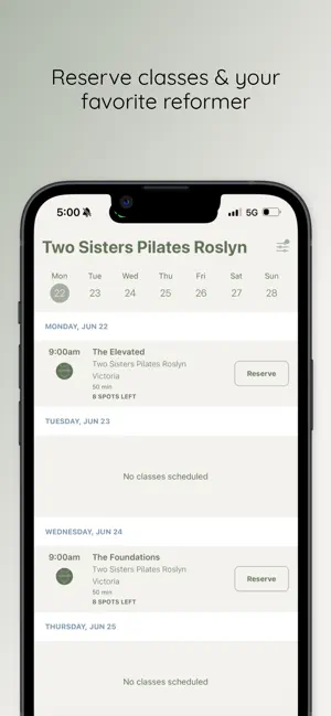 Two Sisters Pilates NY screenshot 3