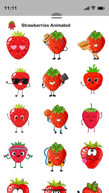Strawberries Animated