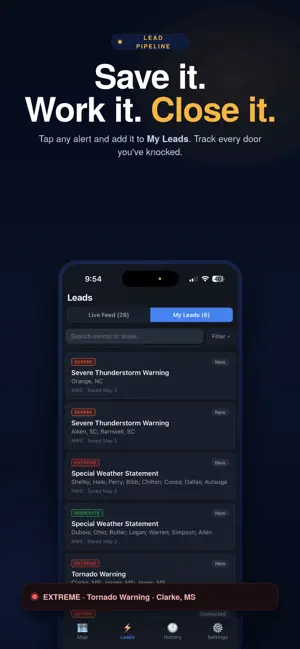 Storm Leads Pro screenshot 1