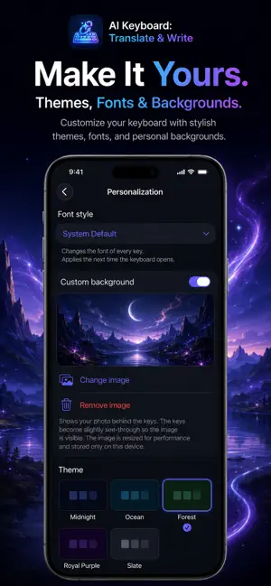 AI Keyboard: Translate & Write screenshot 4