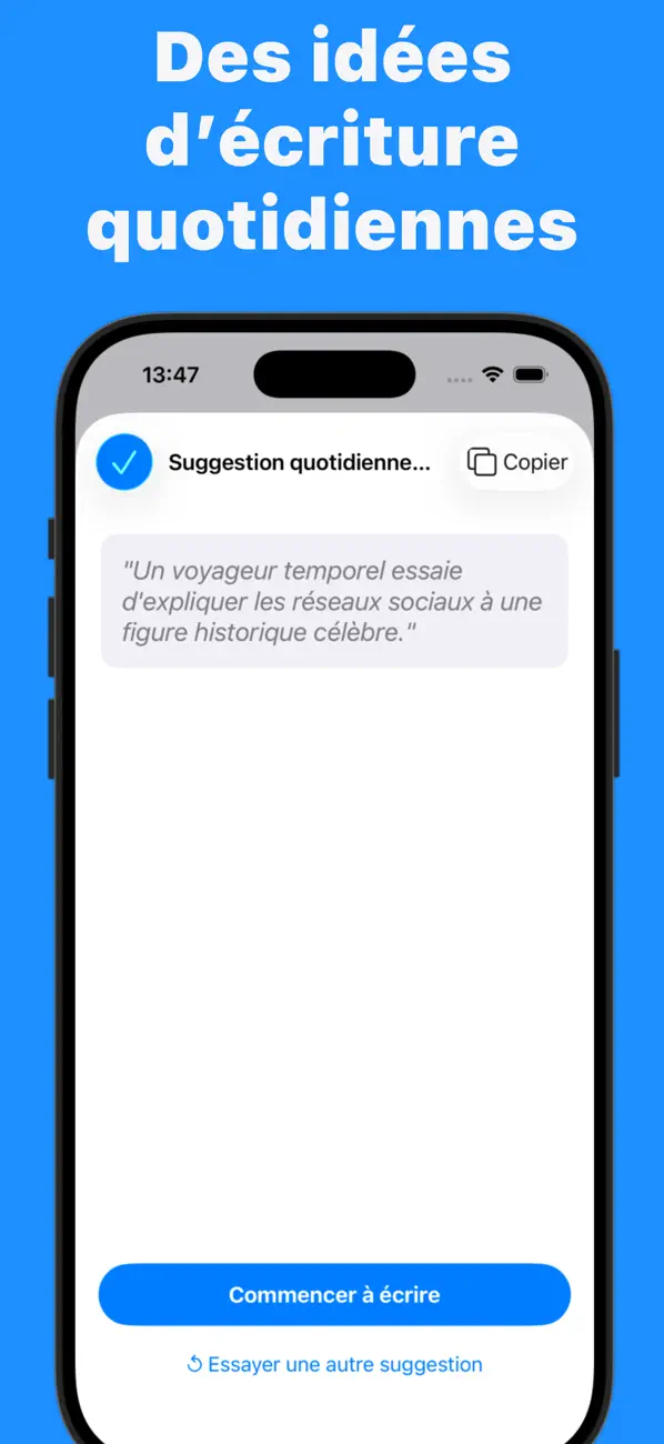 Screenshot #2 pour Écrire chaque jour - Scripta