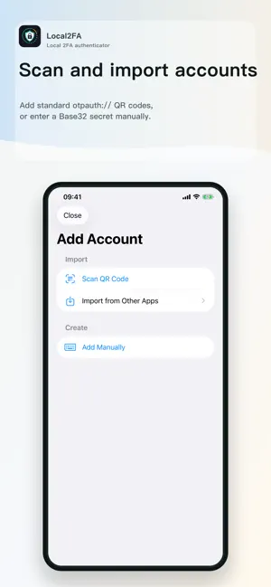 Local2FA Authenticator screenshot 2