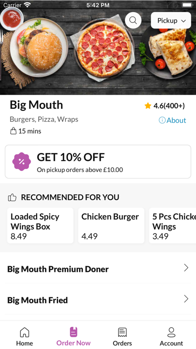 Big Mouth Peterborough Screenshot