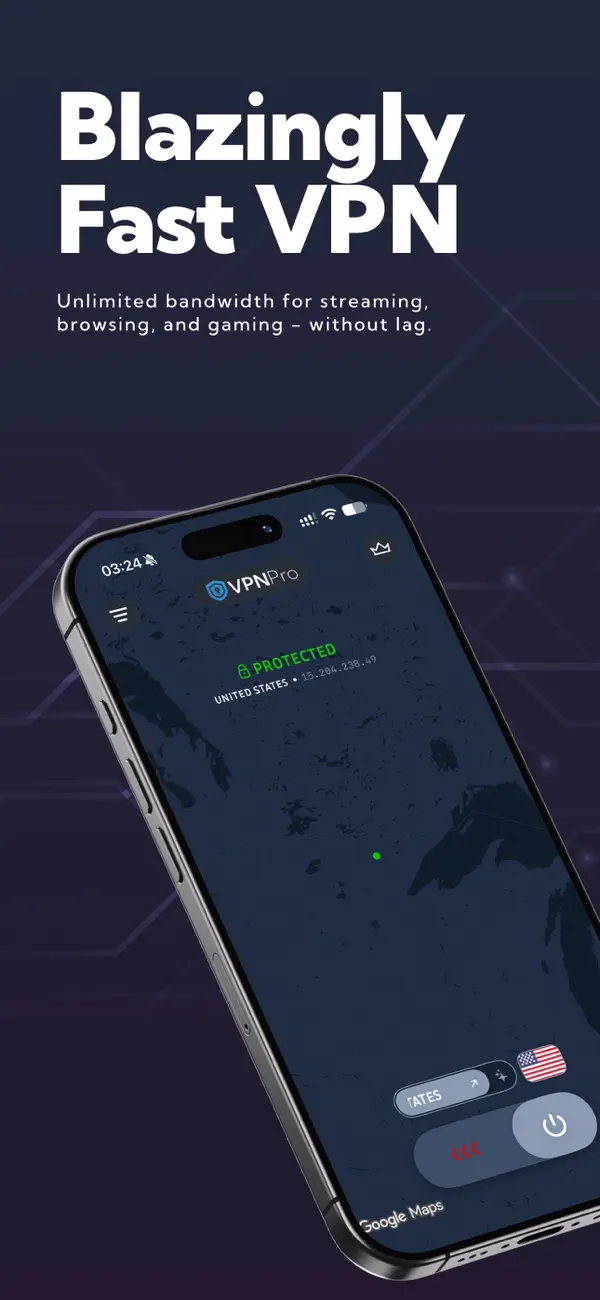 Screenshot #1 pour VPN Pro – Fast & Secure Proxy