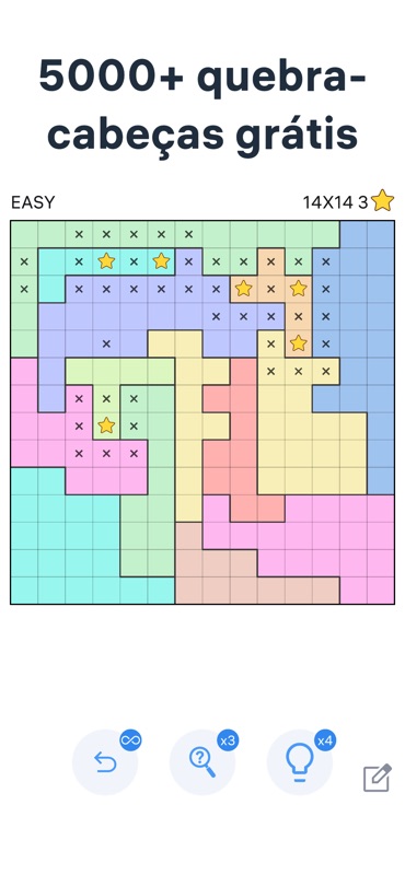 Star Battle: puzzle lógico screenshot 4