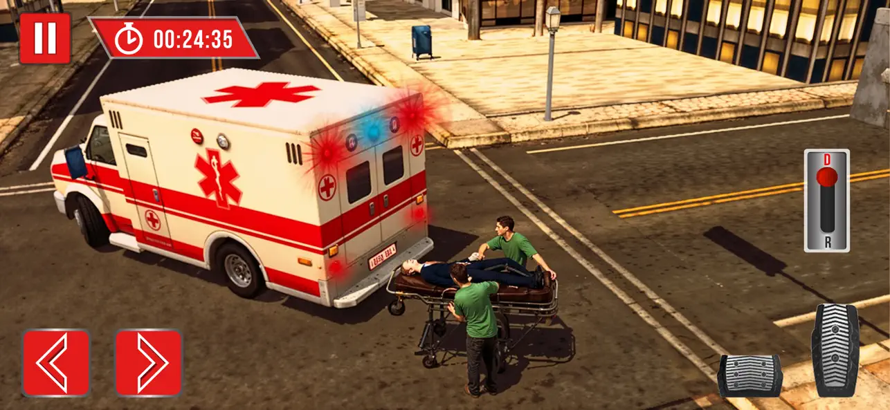Screenshot #1 pour Simulateur d'ambulance 911