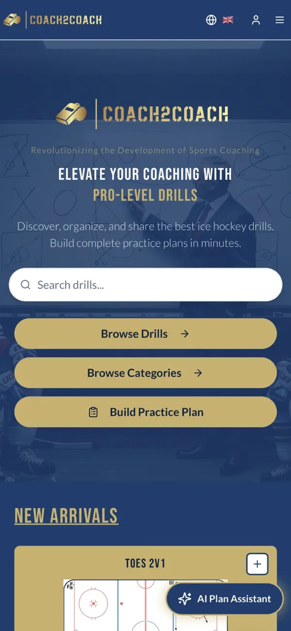 Screenshot #1 pour Coach2Coach - Practice Planner
