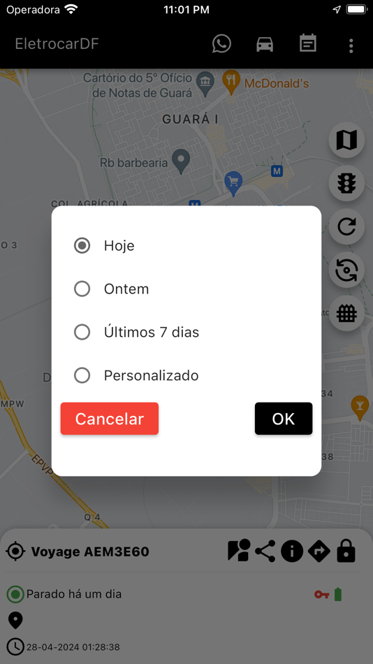 #3. EletrocarDF Rastreio (iOS) 由: aguinaldo sousa de moraes