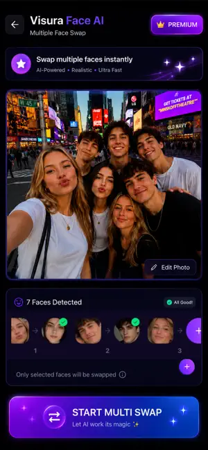 faceswap :ai face swap screenshot 3