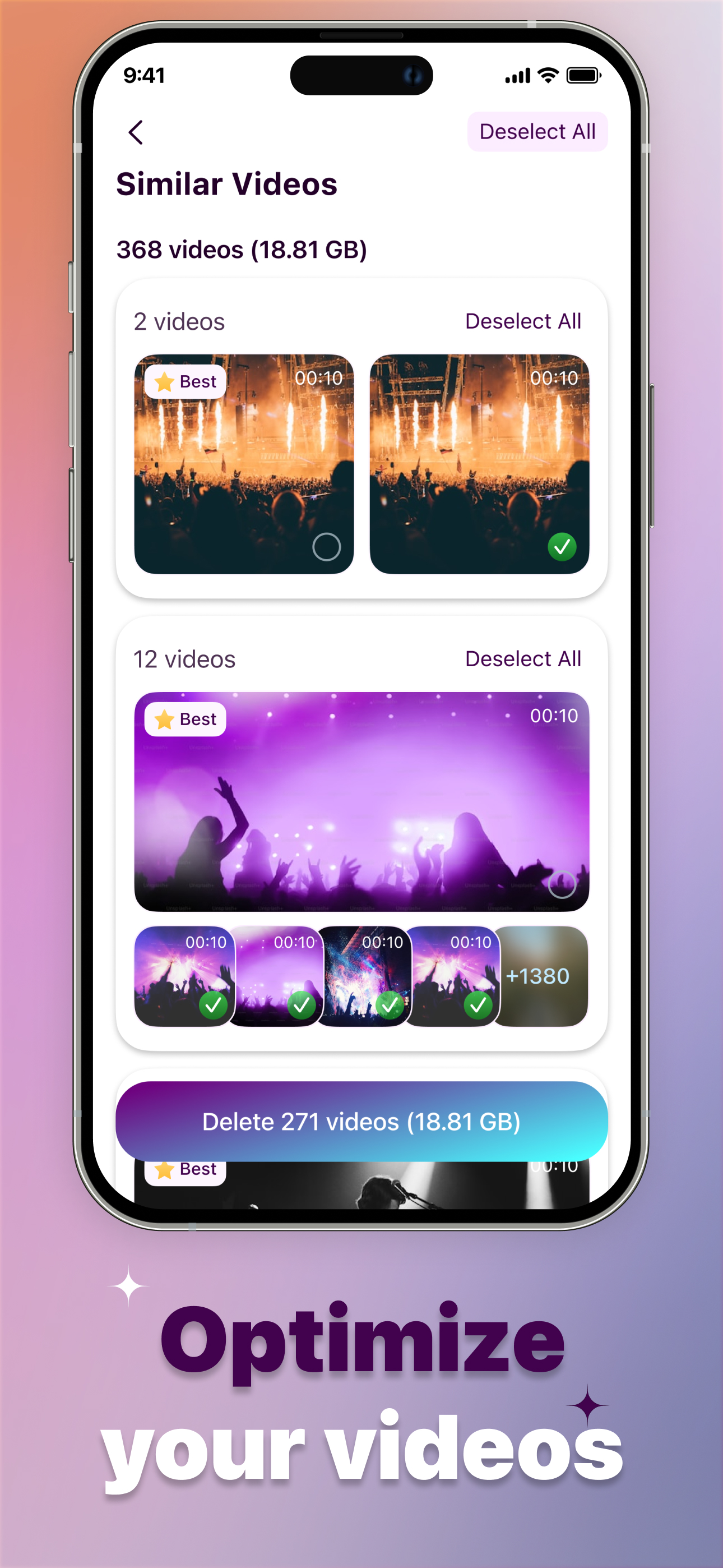Expandify - media cleaner screenshot 5