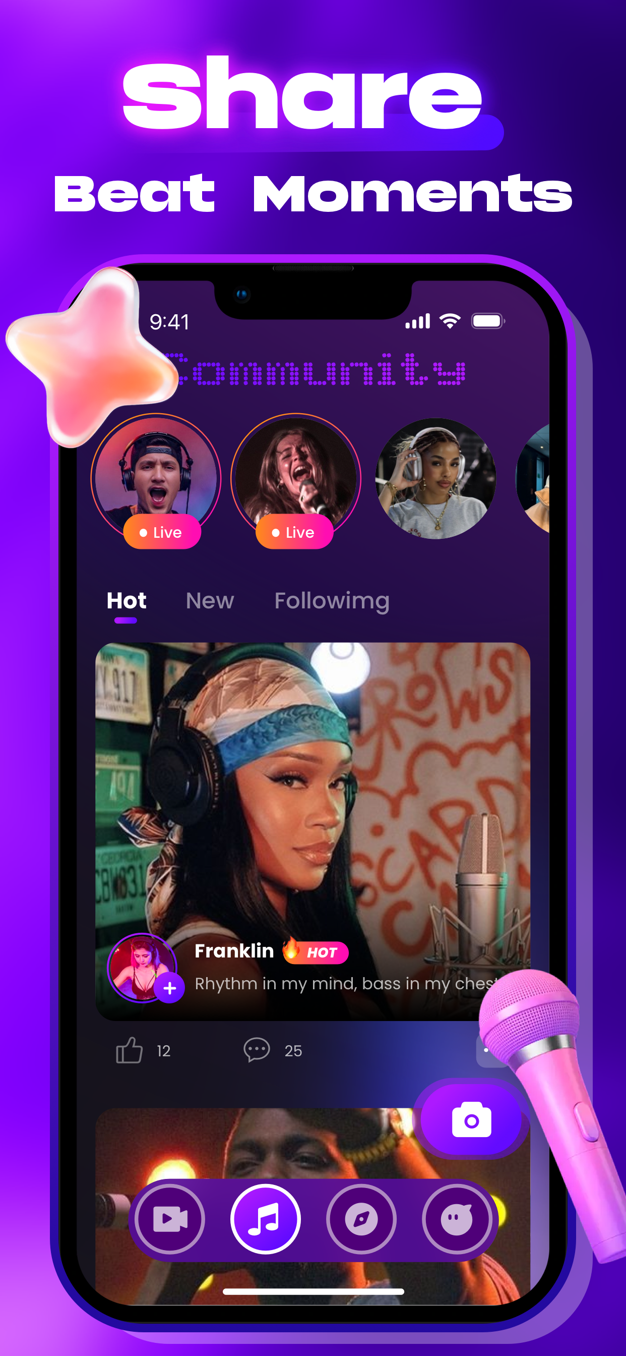 Lorix - Vocal Live  & Connect screenshot 3
