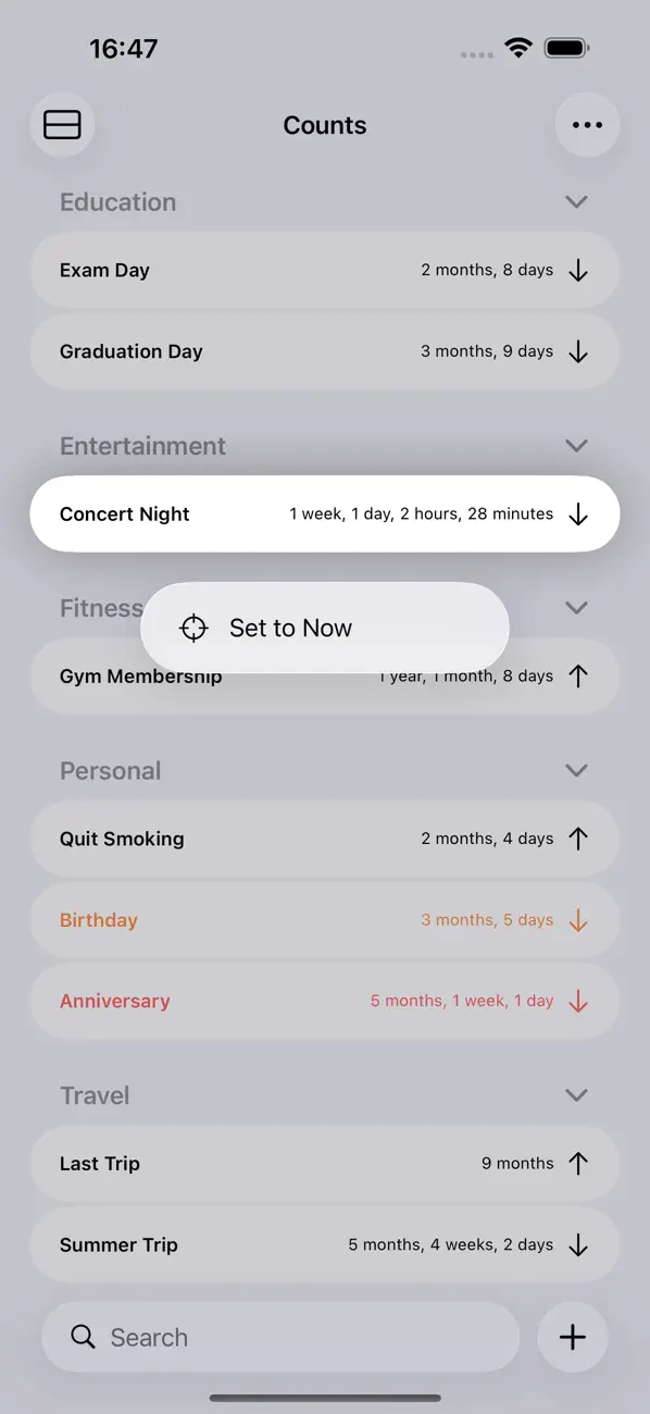 Screenshot #3 pour EasyCount - Event Countdown