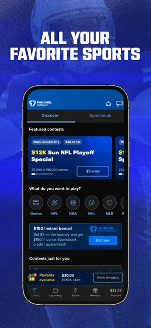 FanDuel Fantasy screenshot 1