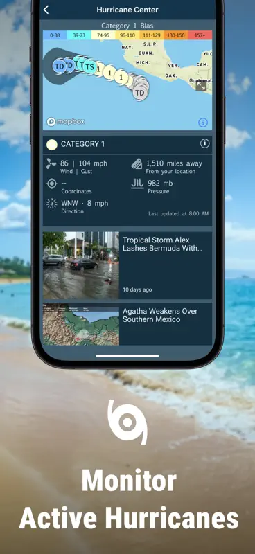 WeatherBug: Weather Forecast screenshot 8 of 9