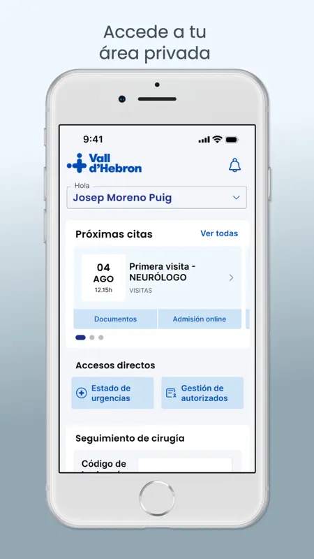 El Meu Vall d'Hebron screenshot 2 of 6