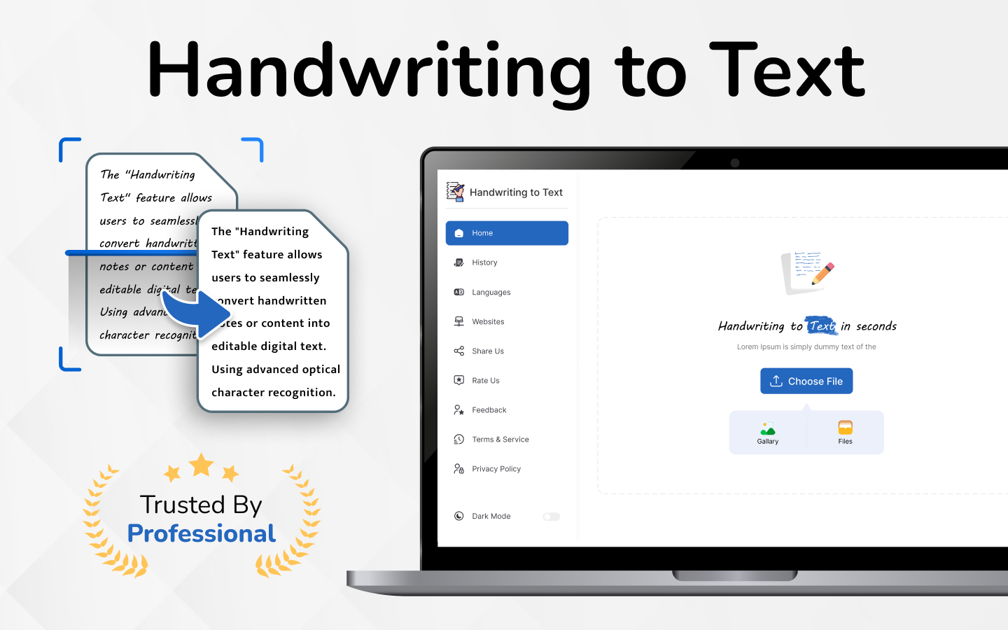 Handwriting to Text Converter screenshot 17
