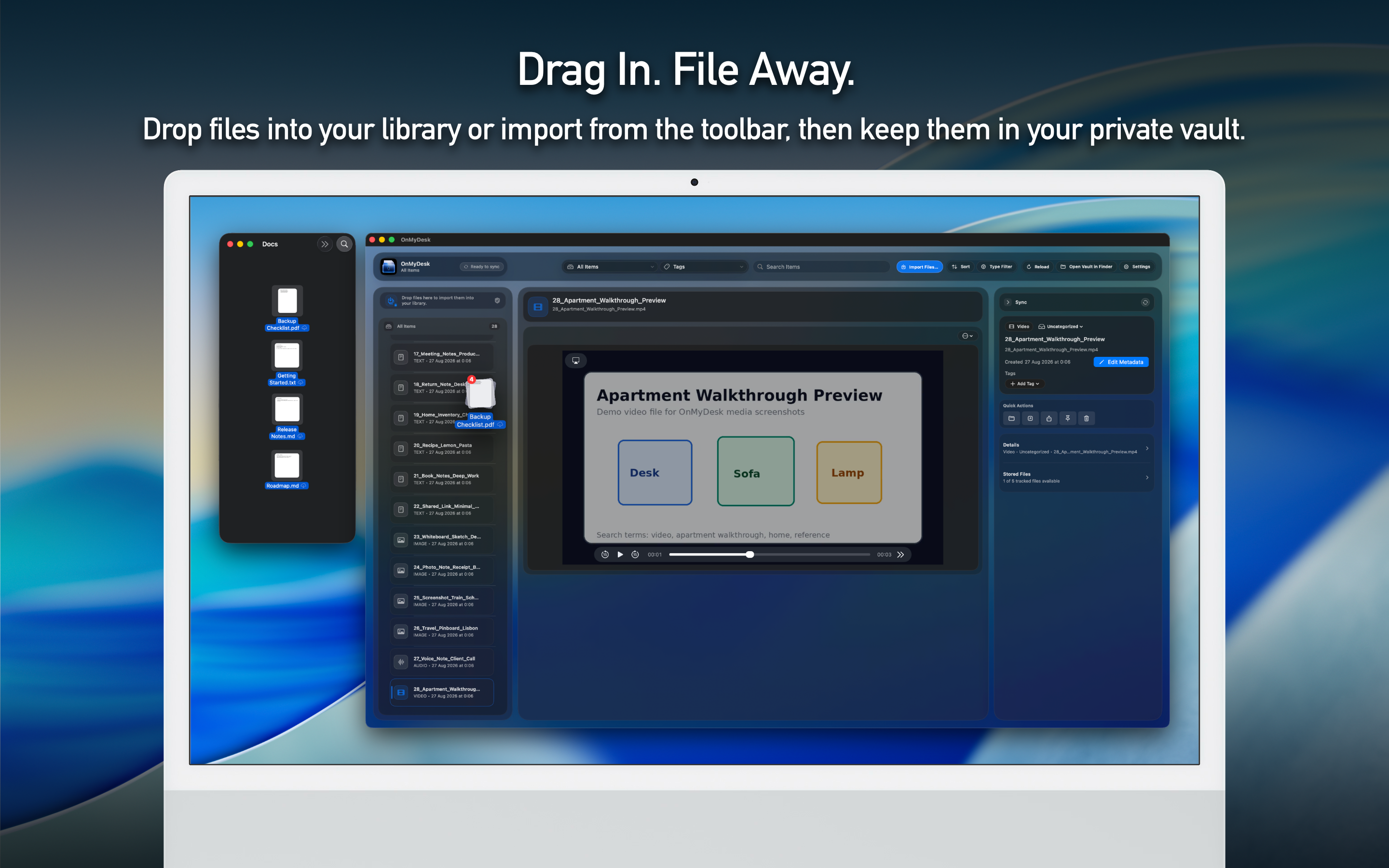 OnMyDesk: Private Vault screenshot 17
