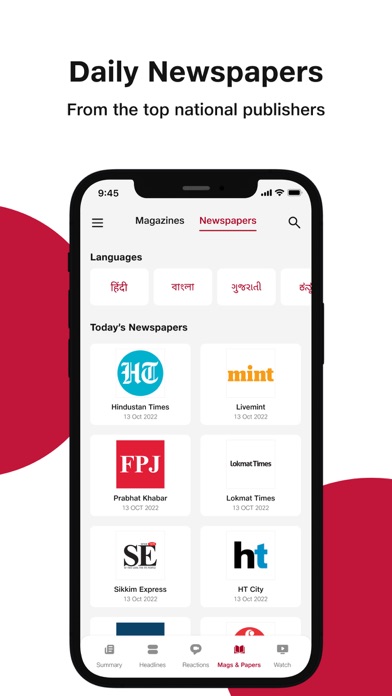 JioNews - News & Coupons Screenshot