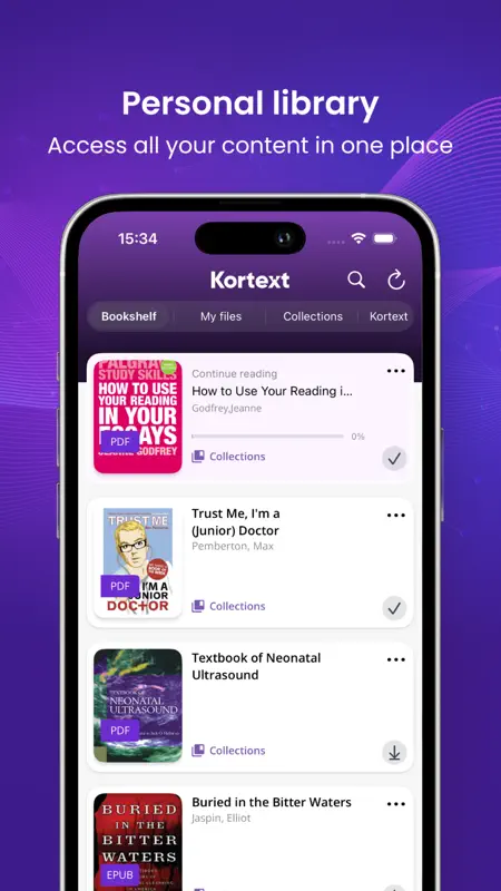 Kortext screenshot 1 of 7