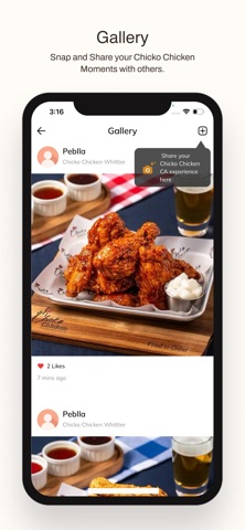 Chicko Chicken CA iPhone screenshot