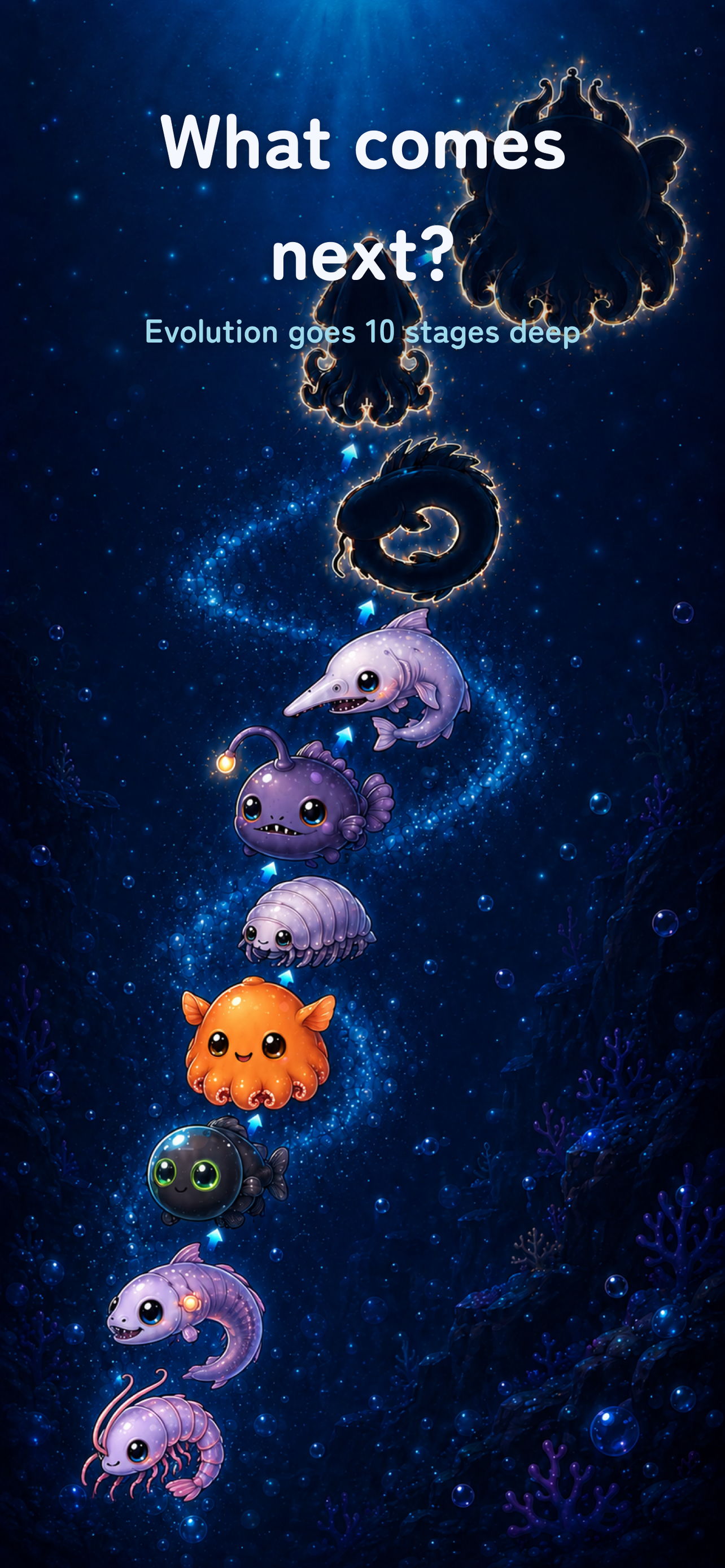 Fushigidamari: Deep Sea Merge screenshot 3