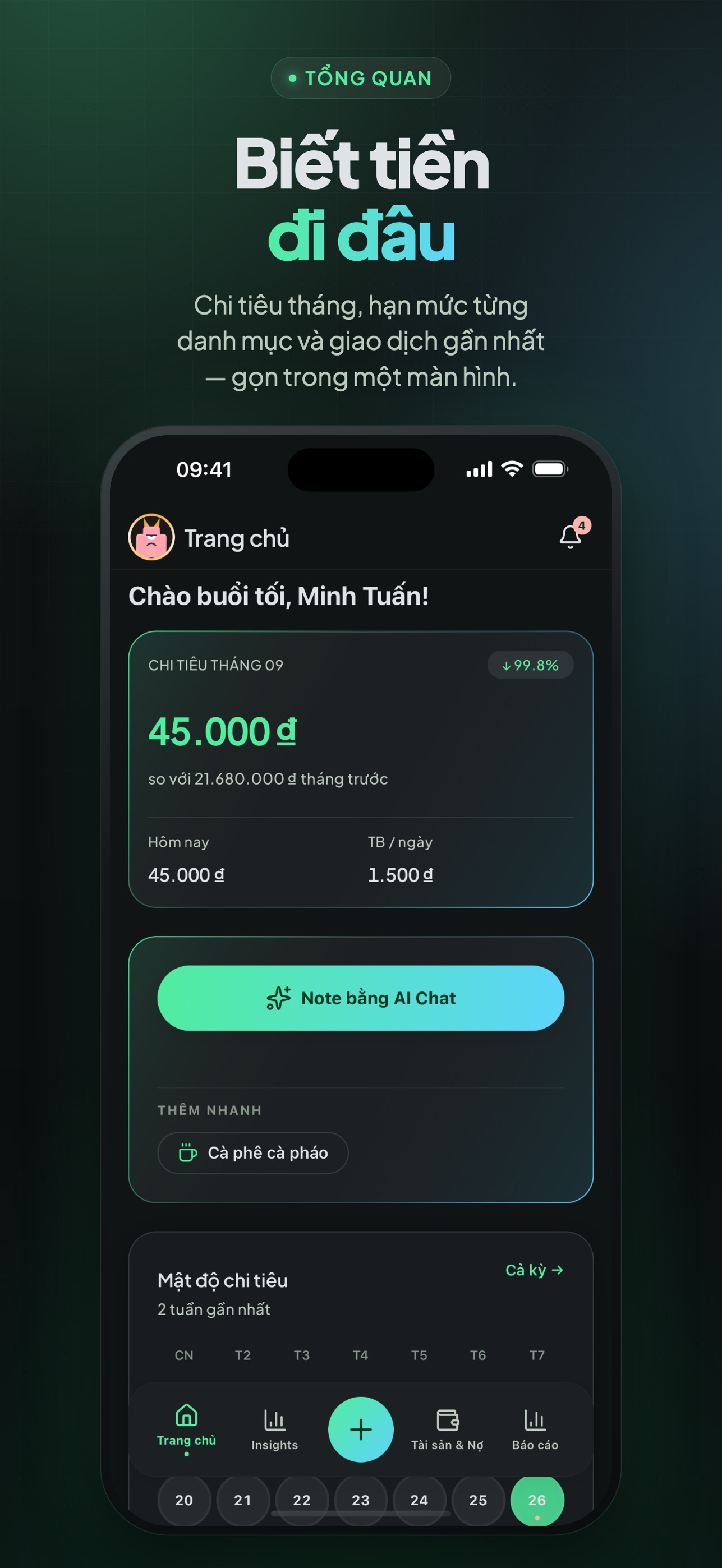 Screenshot 1 of AI ChiTieu - Ai chi tiêu?